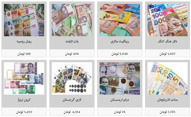 آخرین قیمت ارزها در بازار آزاد/