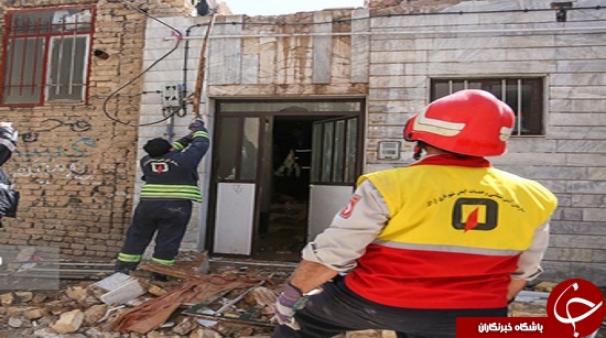 نارنجک دست‌ساز خانه را ویران کرد + عکس