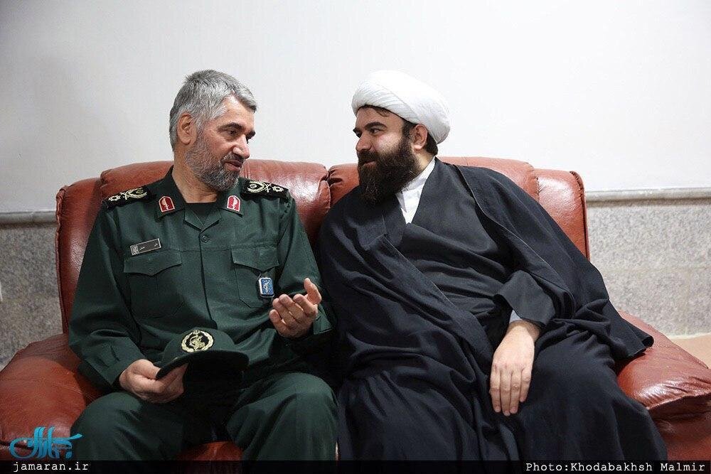 پست اینستاگرامی نوه امام برای یک سردار سپاه