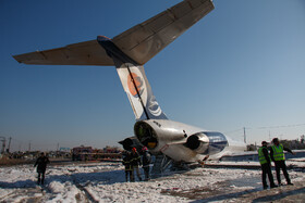 خروج هواپیمای مسافری تهران – ماهشهر از باند فرودگاه