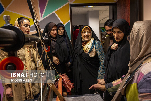 بازدید «معصومه ابتکار» از طرح ایجاد اشتغال پایدار زنان سرپرست خانوار گیلان