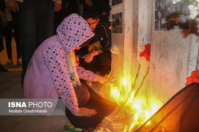 همدردی مردم بندرعباس با خانواده جانباختگان هواپیمای اوکراینی / عکس