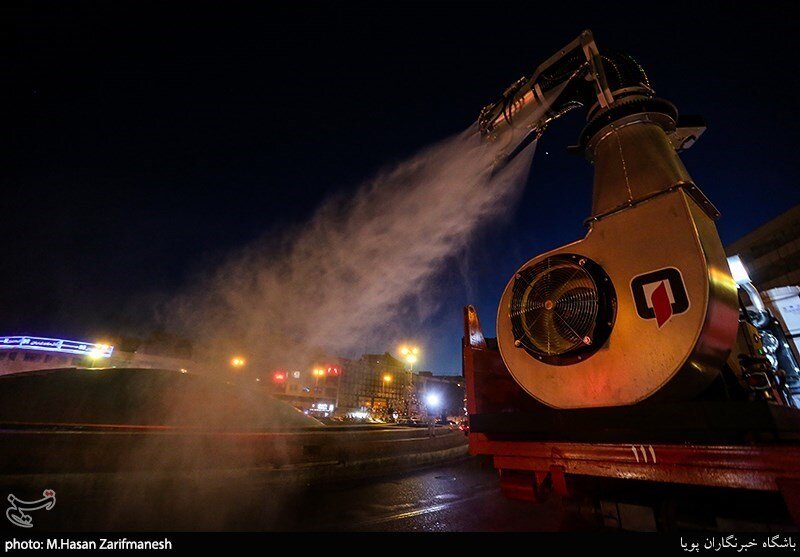 آتش‌نشانی , سازمان آتش‌نشانی تهران , ویروس کرونا , معاونت خدمات شهری شهرداری تهران , 