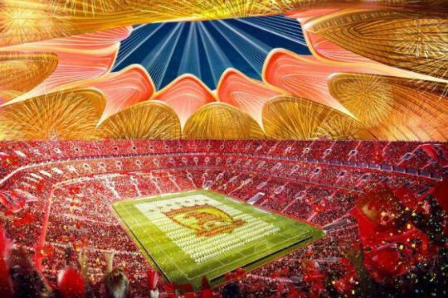 ورزشگاه زیبای چینی‌ها برای جام جهانی/عکس