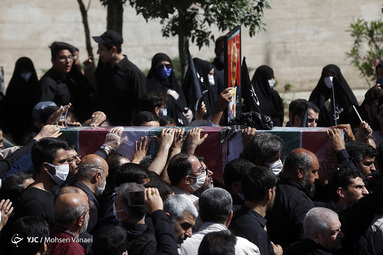 تشییع پیکر شهید «اصغر پاشاپور»