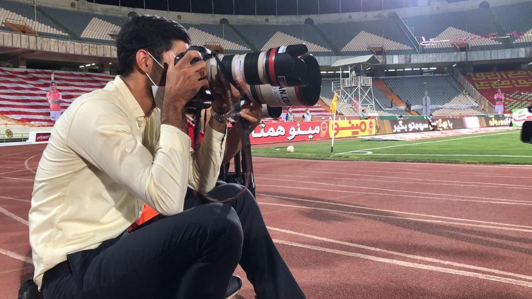مدافع پرسپولیس عکاس شد