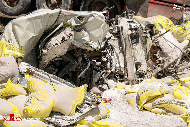 تصاویری از تصادف مرگبار در محور سبزوار - اسفراین‎