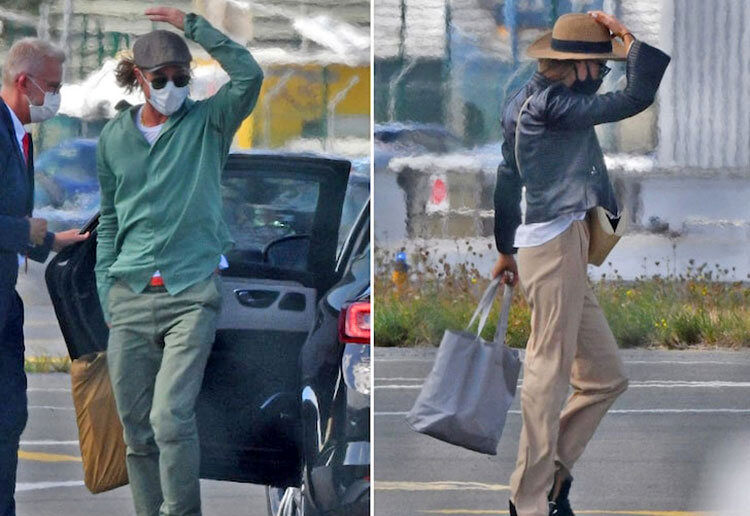 قرار عاشقانه برد پیت با دختری شبیه به آنجلینا جولی