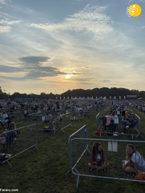 کنسرت با رعایت فاصله گذاری اجتماعی