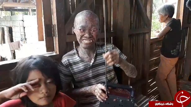 ظاهر این جوان مردم را فراری می‌دهد+تصاویر