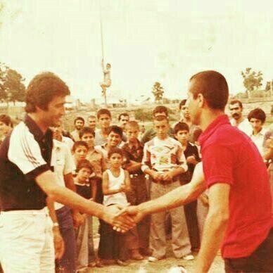 عکسی قدیمی از ناصر حجازی در بابل