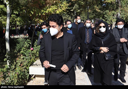 مراسم خاکسپاری مرحوم استاد شجریان در طوس