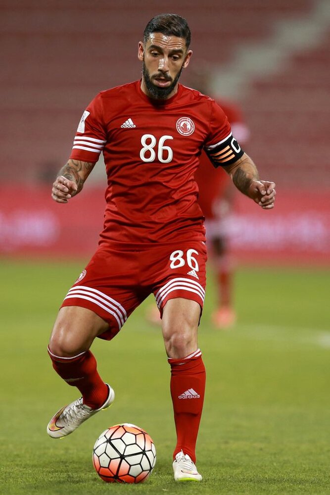 اشکان دژاگه وقتی کاپیتان یک تیم خارجی بود/عکس