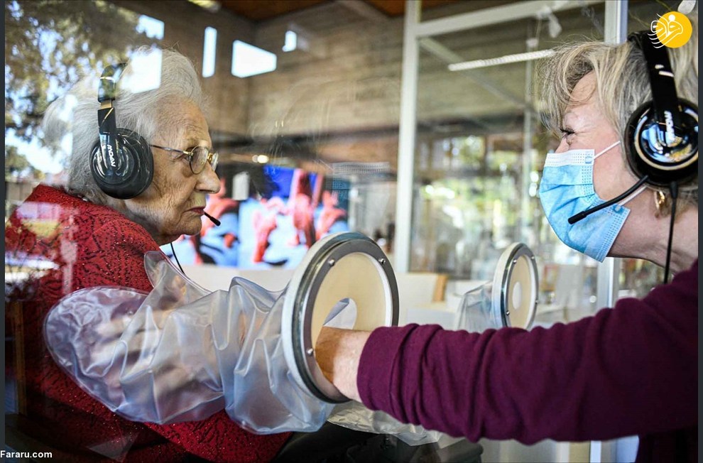 اتاق آغوش، شادی را به سالمندان هدیه داد