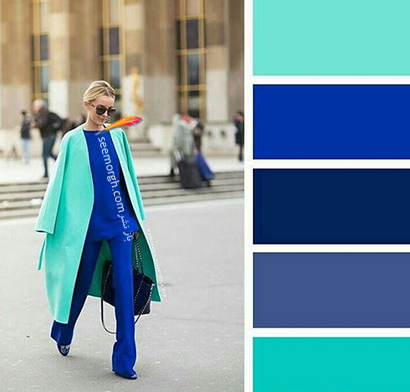 ست کردن رنگ آبی برای پاییز 2020 - مدل شماره 4 ست کردن رنگ آبی برای پاییز 2020 - مدل شماره 4,ست کردن لباس,ست کردن لباس رنگی برای پاییز