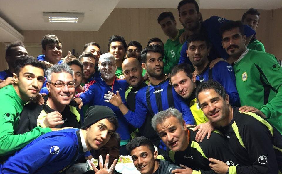 کار خنده‌درای که استقلالی‌ها با منصوریان کردند/عکس