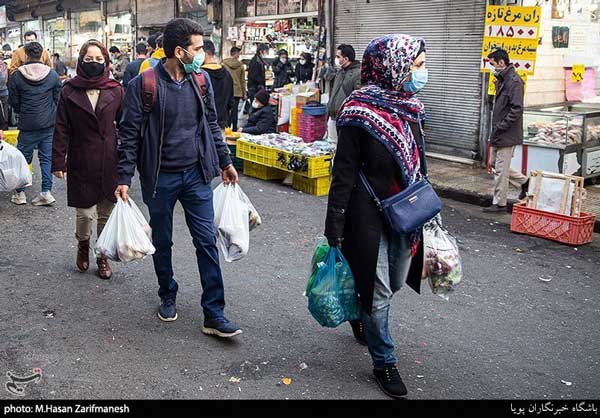 تصاویری از بازار خرید شب یلدا در تهران