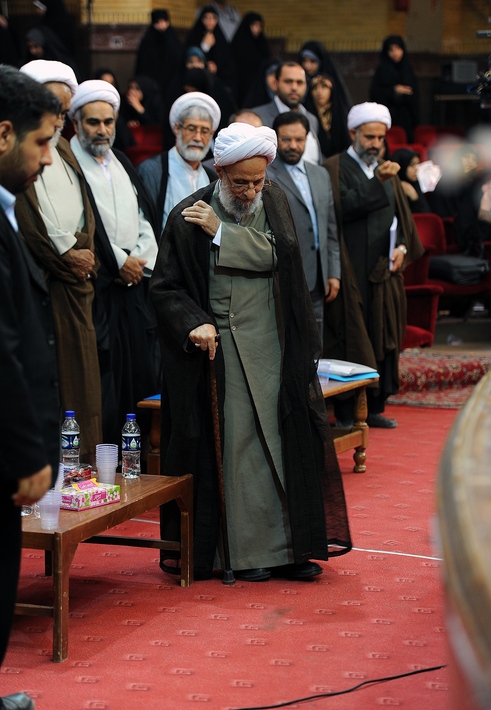 آیت الله مصباح یزدی به روایت تصویر