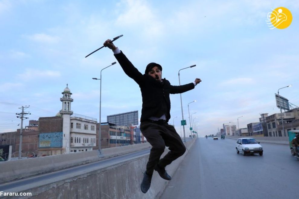 چارلی چاپلین پاکستان مشهور شد!/ تصاویر