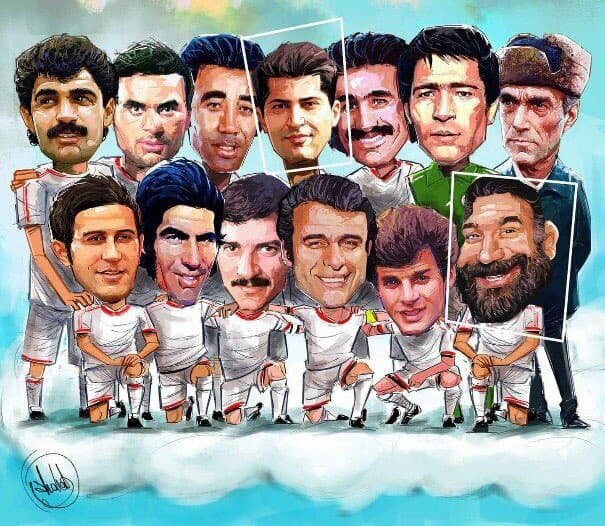 تیمی از ستارگان ایران که از دنیا رفتند/عکس