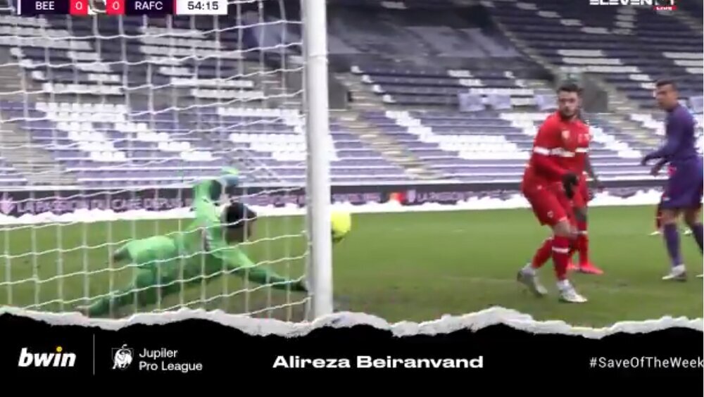  بیرانوند و بهترین مهار هفته بلژیک 