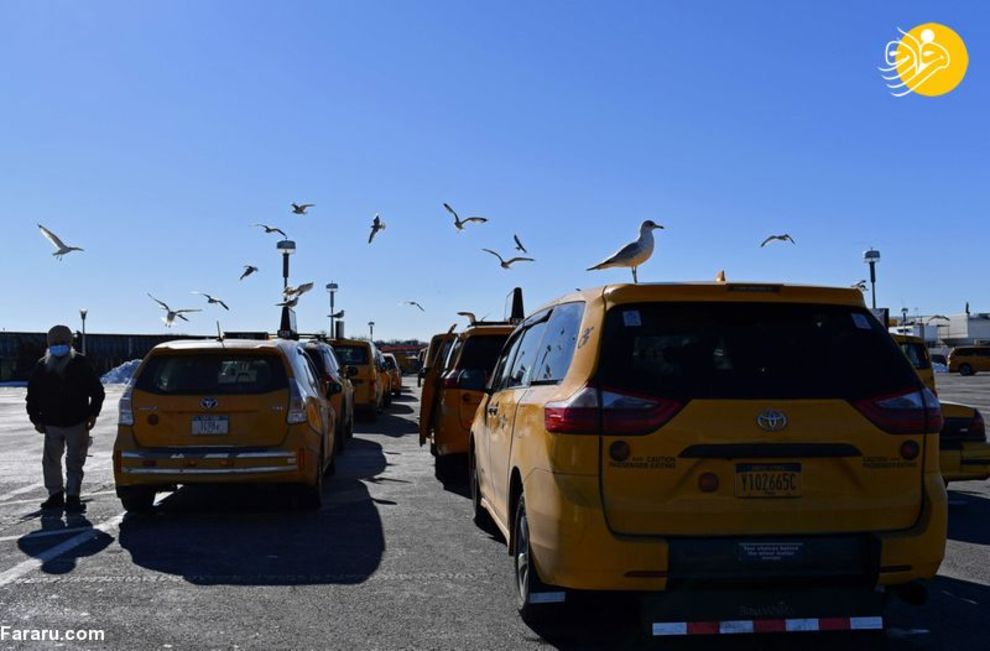 تاکسی در نیویورک کمیاب شد!/ عکس