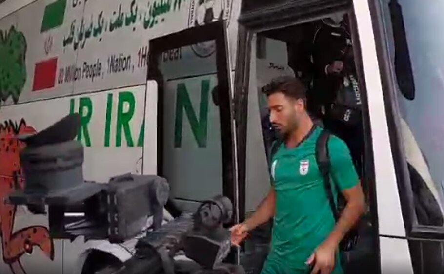 شجاع خلیل‌زاده تنها ملی‌پوش بدون ماسک/عکس