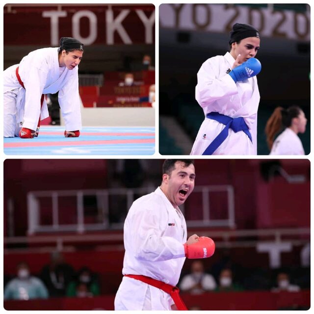 عملکرد ورزشکاران ایران در المپیک ۲۰۲۰/ چهره های غمگین و شاد در توکیو