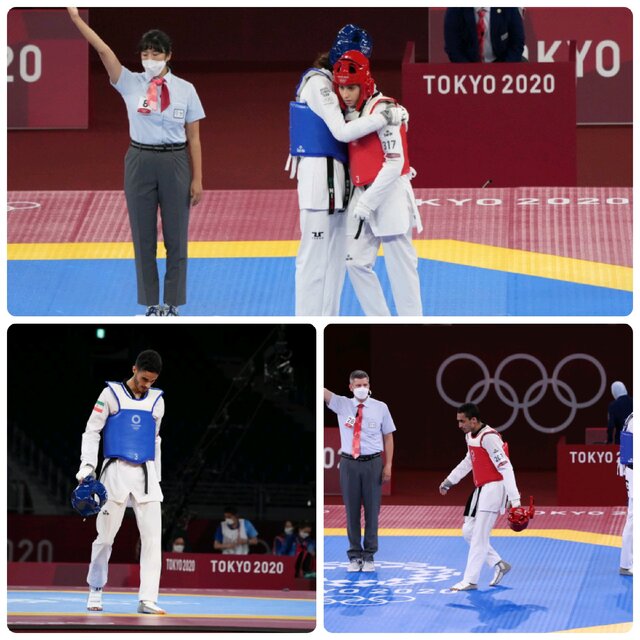 عملکرد ورزشکاران ایران در المپیک ۲۰۲۰/ چهره های غمگین و شاد در توکیو