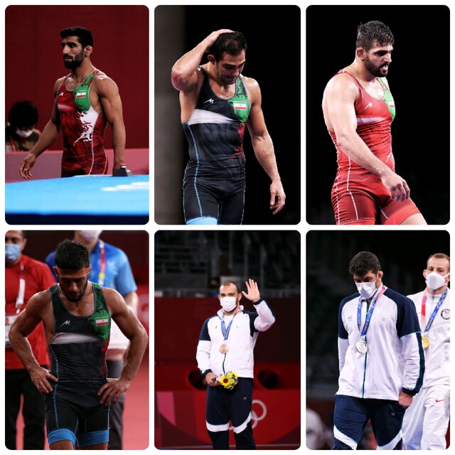 عملکرد ورزشکاران ایران در المپیک ۲۰۲۰/ چهره های غمگین و شاد در توکیو