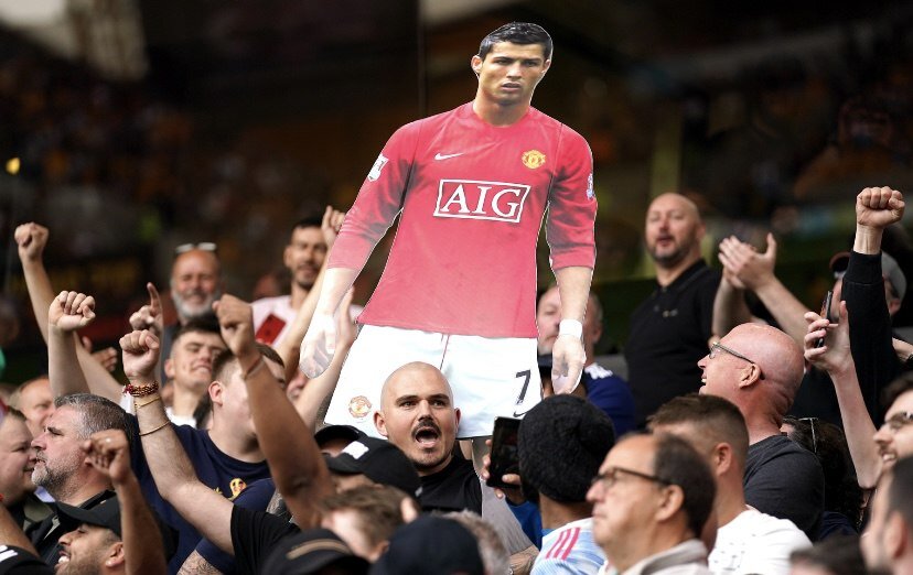 رونالدو با شمایل جدید در اولدترافورد/‌عکس