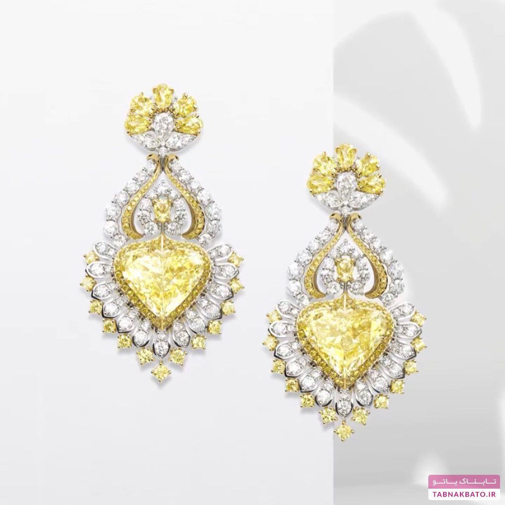 شگفتی الماس و سنگ‌های زرد در جواهرات