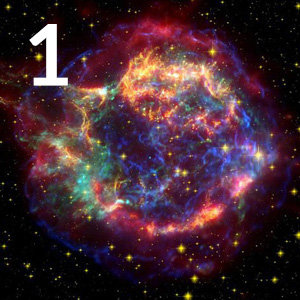 ابر نو اخترهایی که با چشم غیرمسلح مشاهده شده‌اند+تصاویر