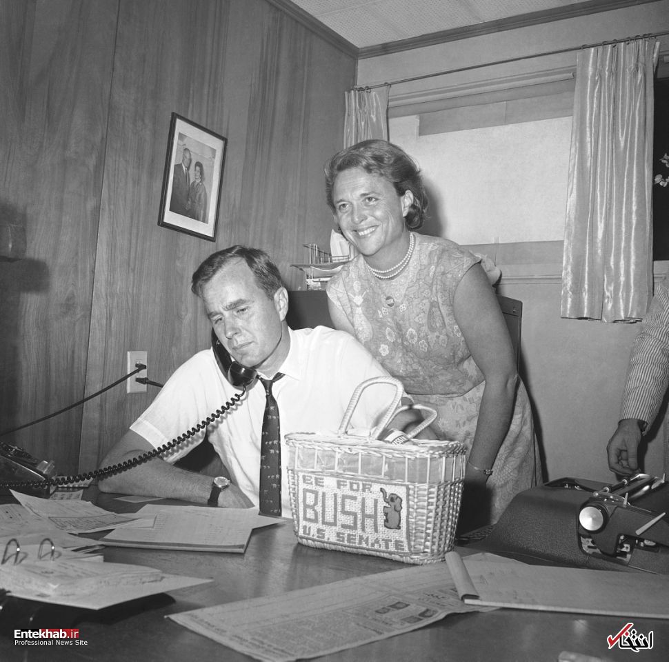 جورج بوش پدر به روایت تصویر