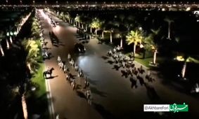 استقبال و ضیافت شام تجملاتی قطر برای ترامپ در‌ کاخ لوسیل/ ویدئو
